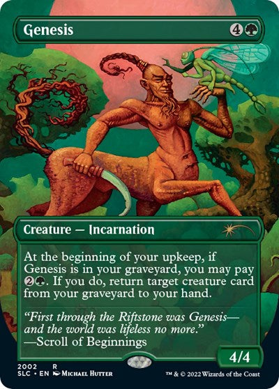 Genesis (Borderless) (Secret Lair: 30th Anniversary Countdown Kit) Light Play Foil