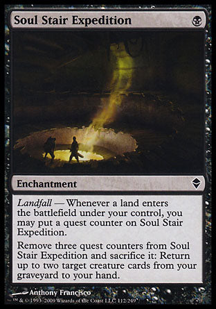 Soul Stair Expedition (Zendikar) Medium Play