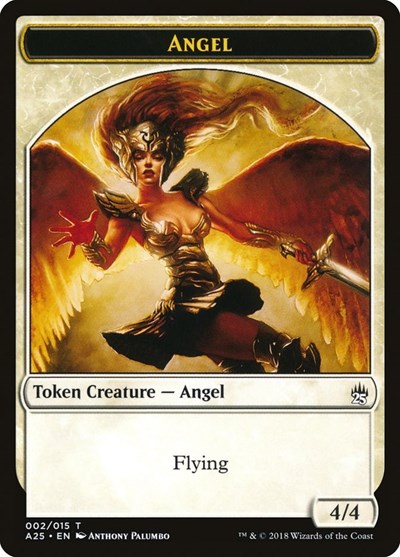 Angel Token (002) (Masters 25) Light Play