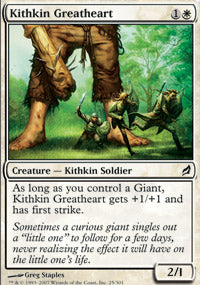 Kithkin Greatheart (Lorwyn) Light Play