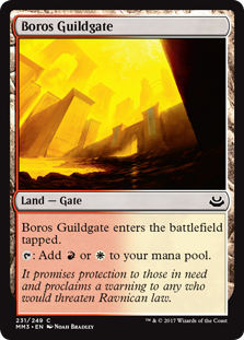 Boros Guildgate (Modern Masters 2017) Light Play