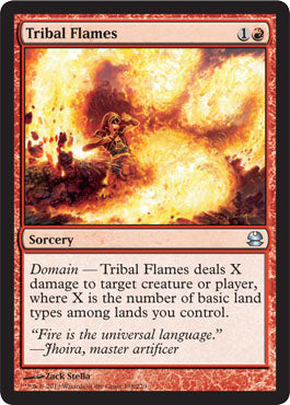 Tribal Flames (Modern Masters) Light Play