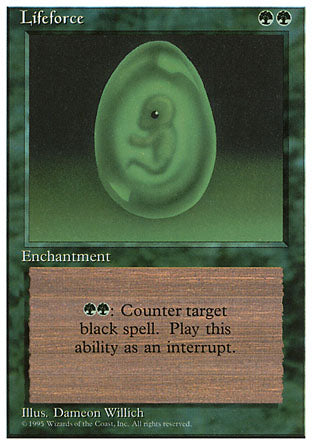 Lifeforce (4th Edition) Medium Play