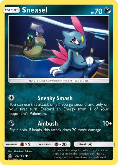 Sneasel (SM - Ultra Prism) Light Play