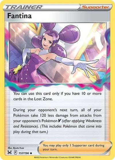 Fantina (SWSH11: Lost Origin) Light Play