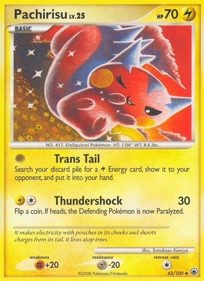 Pachirisu (Majestic Dawn) Medium Play