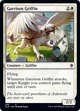 Garrison Griffin (Throne of Eldraine) Light Play