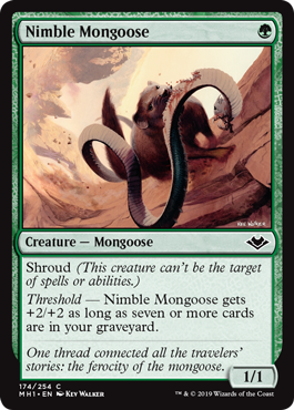 Nimble Mongoose (Modern Horizons) Light Play
