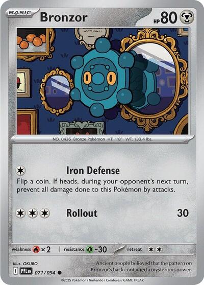 Bronzor (ME02: Phantasmal Flames) Light Play