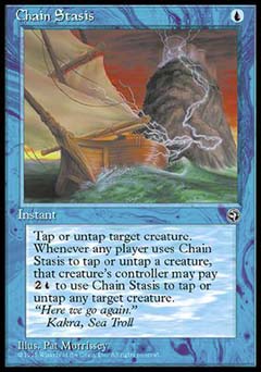 Chain Stasis (Homelands) Heavy Play