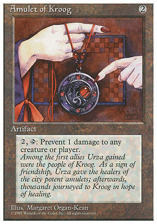 Amulet of Kroog (4th Edition) Damaged / Poor