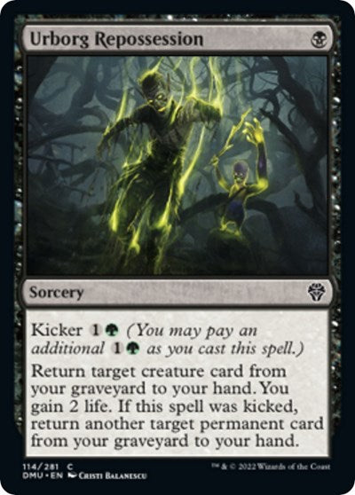 Urborg Repossession (Dominaria United) Light Play