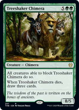 Treeshaker Chimera (Theros Beyond Death) Light Play