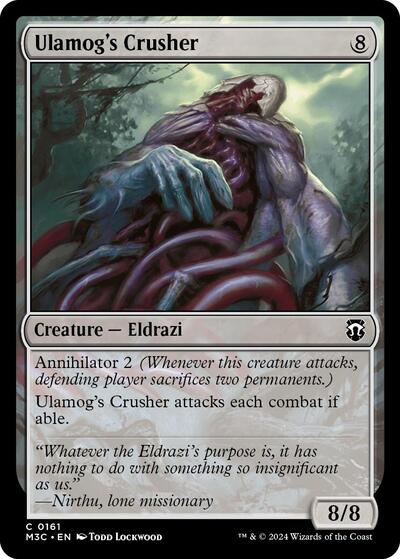 Ulamog's Crusher (Commander: Modern Horizons 3) Light Play