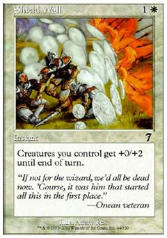 Shield Wall (7th Edition) Heavy Play