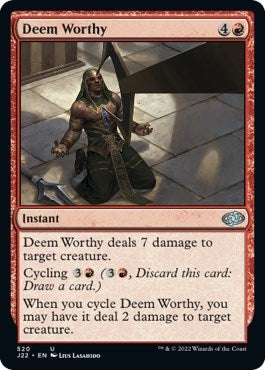 Deem Worthy (Jumpstart 2022) Light Play