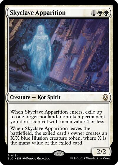 Skyclave Apparition (Commander: Bloomburrow) Light Play