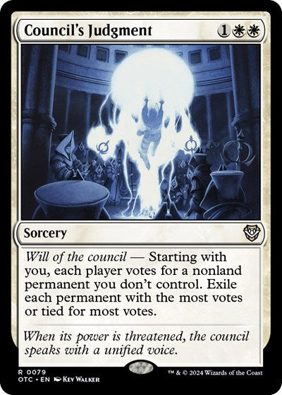 Council's Judgment (Commander: Outlaws of Thunder Junction) Light Play