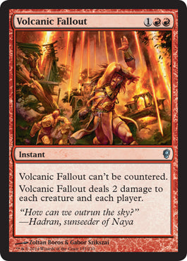 Volcanic Fallout (Conspiracy) Medium Play