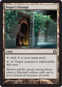 Rogue's Passage (Return to Ravnica) Light Play