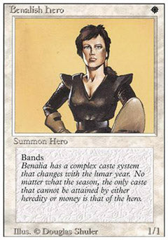 Benalish Hero (Revised) Light Play
