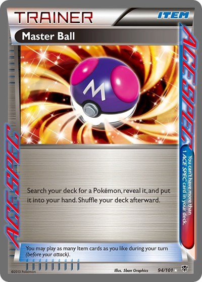 Master Ball (Plasma Blast) Medium Play Holofoil