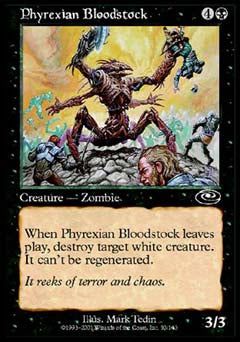 Phyrexian Bloodstock (Planeshift) Light Play