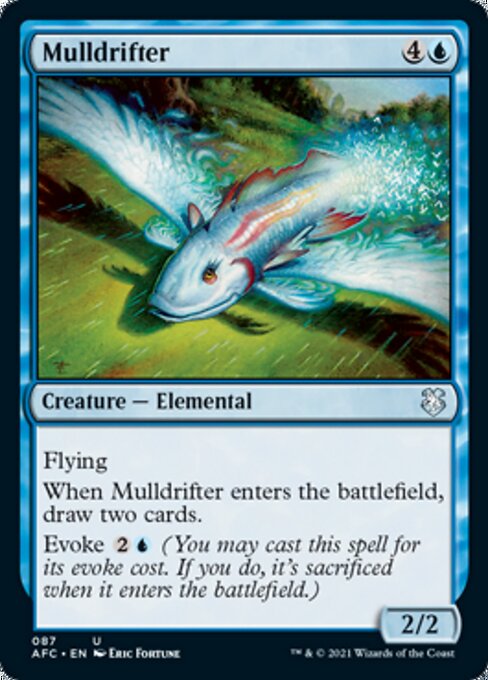 Mulldrifter (Commander 2021 Forgotten Realms) Light Play