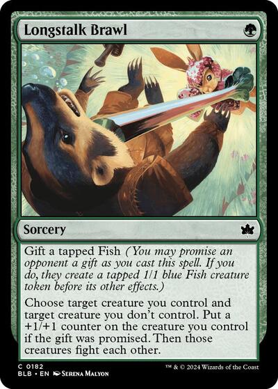 Longstalk Brawl (Bloomburrow) Light Play
