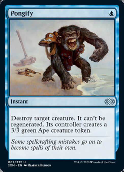 Pongify (Double Masters) Light Play Foil