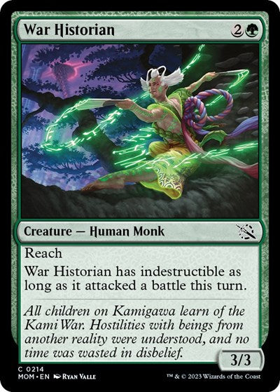 War Historian (March of the Machine) Light Play