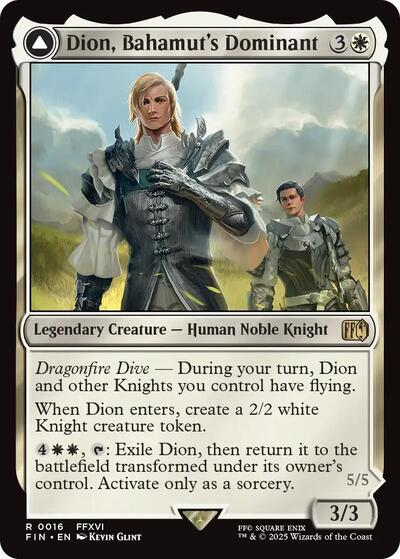 Dion, Bahamut's Dominant (Universes Beyond: FINAL FANTASY) Light Play