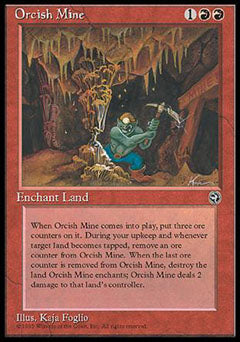 Orcish Mine (Homelands) Light Play
