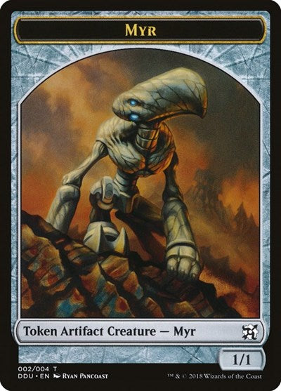 Myr Token (Duel Decks: Elves vs. Inventors) Light Play