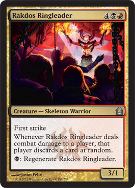 Rakdos Ringleader (Return to Ravnica) Light Play