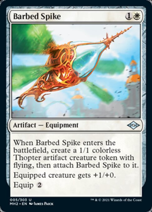 Barbed Spike (Modern Horizons 2) Light Play Foil