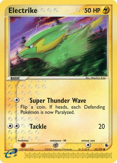 Electrike - 53 (Ruby and Sapphire) Medium Play