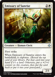 Emissary of Sunrise (Ixalan) Light Play