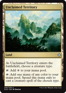Unclaimed Territory (Ixalan) Heavy Play