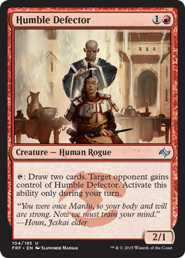 Humble Defector (Fate Reforged) Light Play