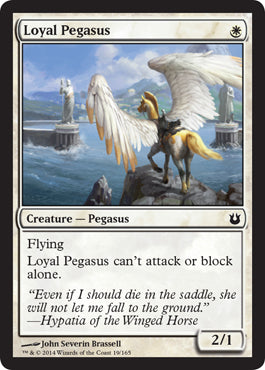 Loyal Pegasus (Born of the Gods) Light Play