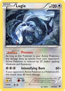 Lugia - 78/124 (XY Fates Collide) (Deck Exclusives) Light Play Holofoil