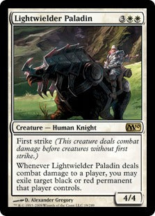 Lightwielder Paladin (Magic 2010 Core Set) Light Play