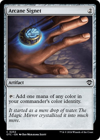 Arcane Signet (Commander: Outlaws of Thunder Junction) Light Play