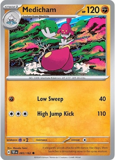 Medicham (SV05: Temporal Forces) Light Play