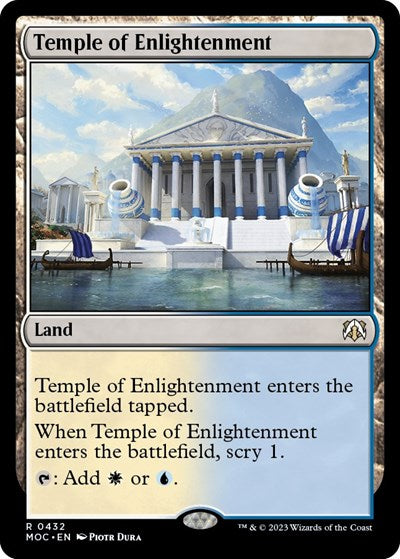 Temple of Enlightenment (Commander: March of the Machine) Light Play