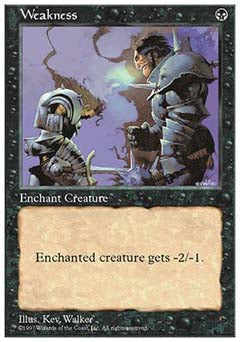 Weakness (5th Edition) Light Play
