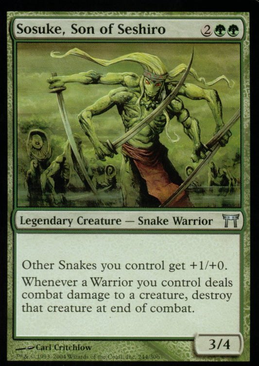 Sosuke, Son of Seshiro (Champions of Kamigawa) Light Play