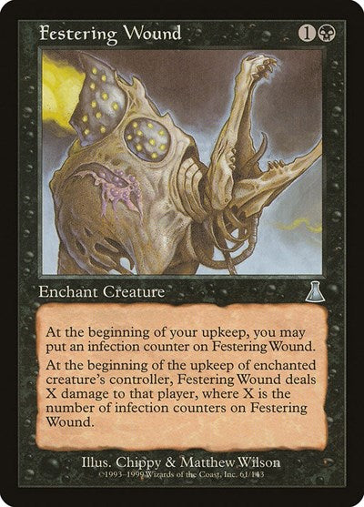 Festering Wound (Urza's Destiny) Light Play