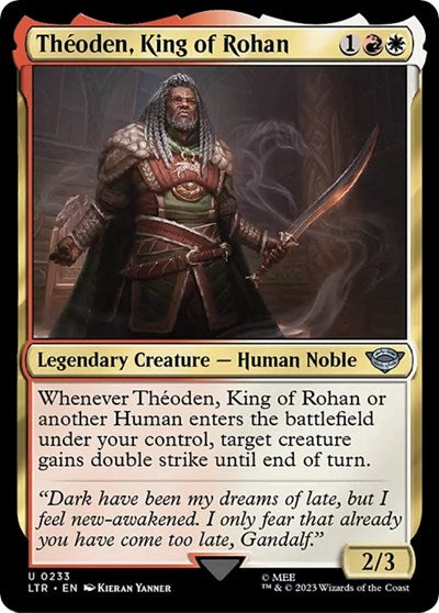 Theoden, King of Rohan (Universes Beyond: The Lord of the Rings: Tales of Middle-earth) Light Play